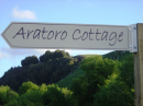 Aratoro Cottage Sign